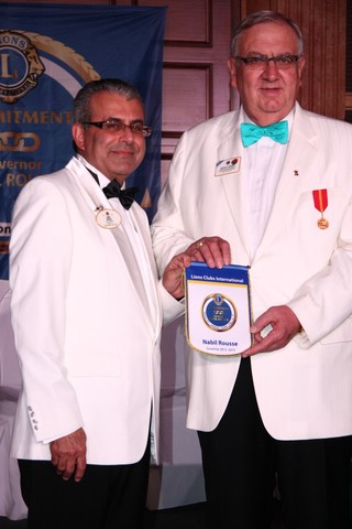 Lions D351 - Past Governors honoring dinner